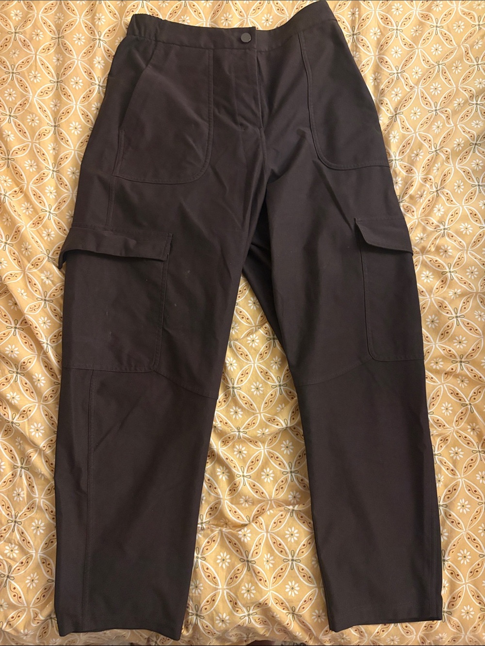 lululemon athletica Black Cargo Pants - Utility Style